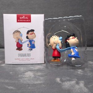 Hallmark 2024 Keepsake Ornament Super Lucy & Linus Peanuts Gang Tree Decoration